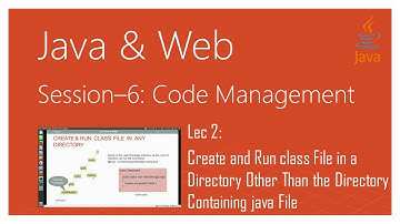 Create and Run class File in a Directory Other Than the Directory Containing java File | Java