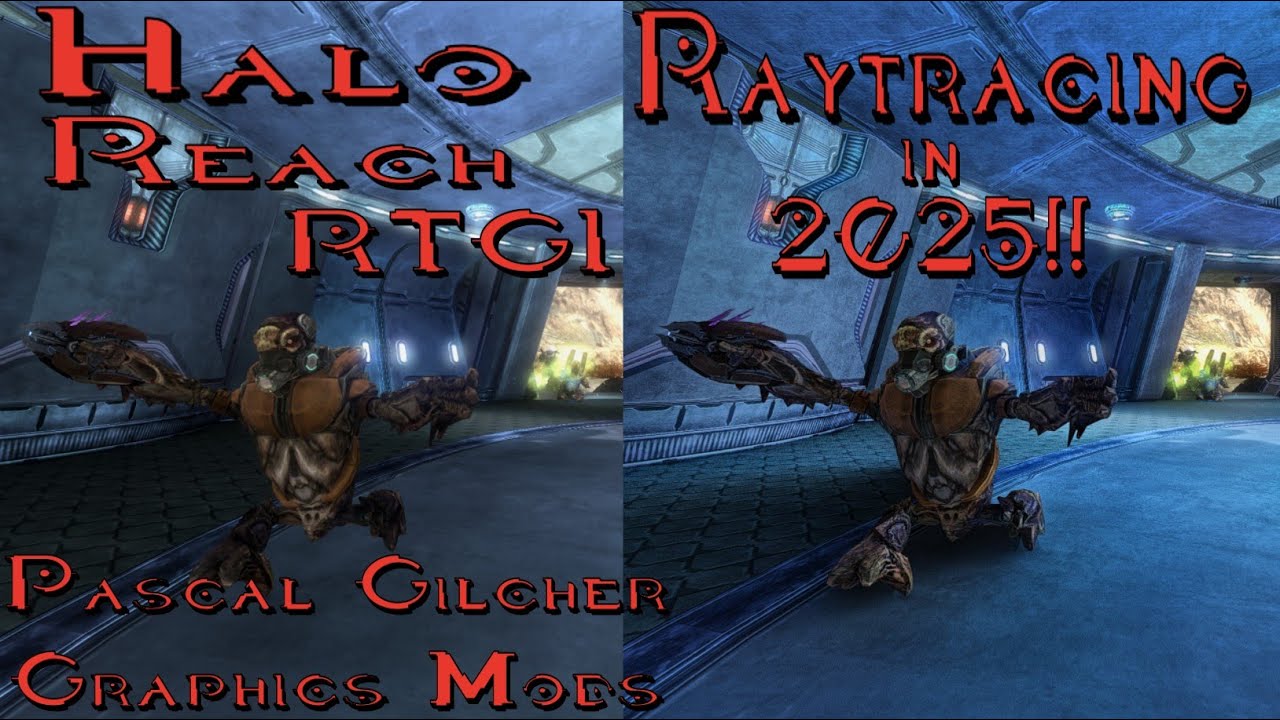 Halo Reach MCC: Raytracing in 2025 with Pascal Gilcher Graphic Mods Reshade