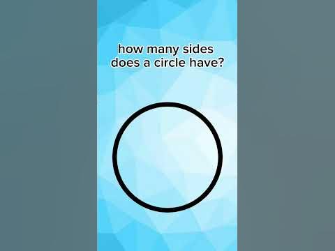 how many sides does a circle have? ⭕ - YouTube