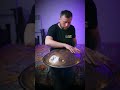GUDA handpan D-Kurd 11 (D) (F G) A Bb C D E F G A scale, stainless steel 53cm.