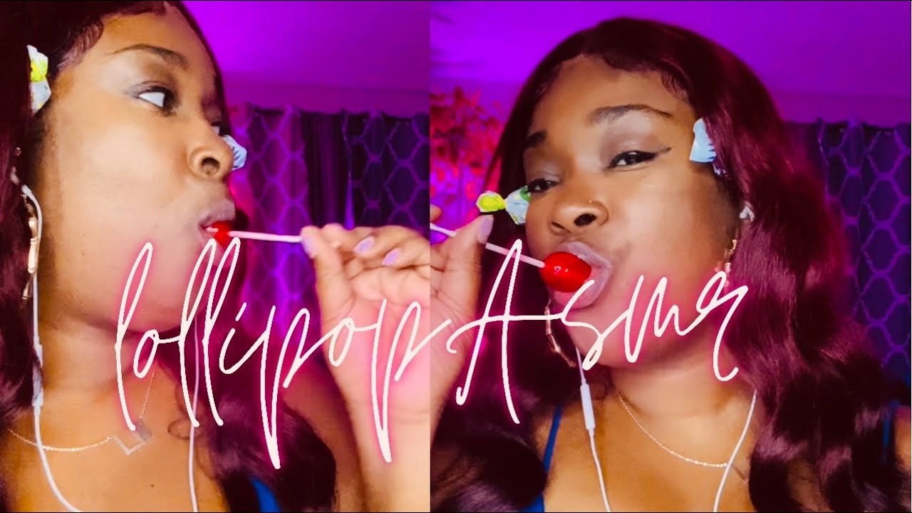 Asmr Hot Girl Summer Lollipop 🍭 Wet Sounds Chewing Sound Mouth Sounds Tingles 🤤 Youtube