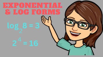 Convert Exponential & Logarithmic Forms