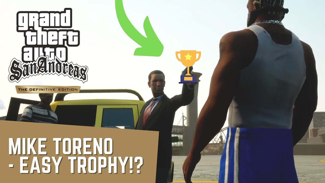 GTA San Andreas Definitive Edition Mike Toreno Easy Trophy YouTube 