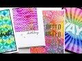 Backgrounds with Alcohol Ink Lifting Techniques