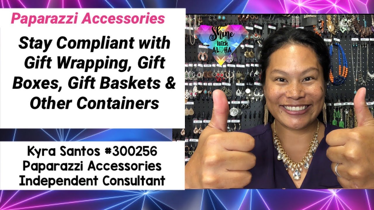 Paparazzi Accessories Packaging STAY COMPLIANT with Gift Wrapping