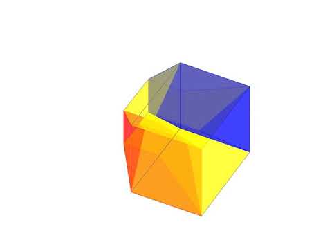 hypercube rotating hypercube rotating