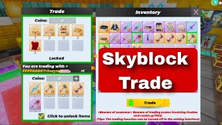 Trading #002 How to get rich in Skyblock blockman go