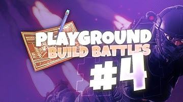 Playground Build Battle Compilation! #4 (Pro 1v1 battles)