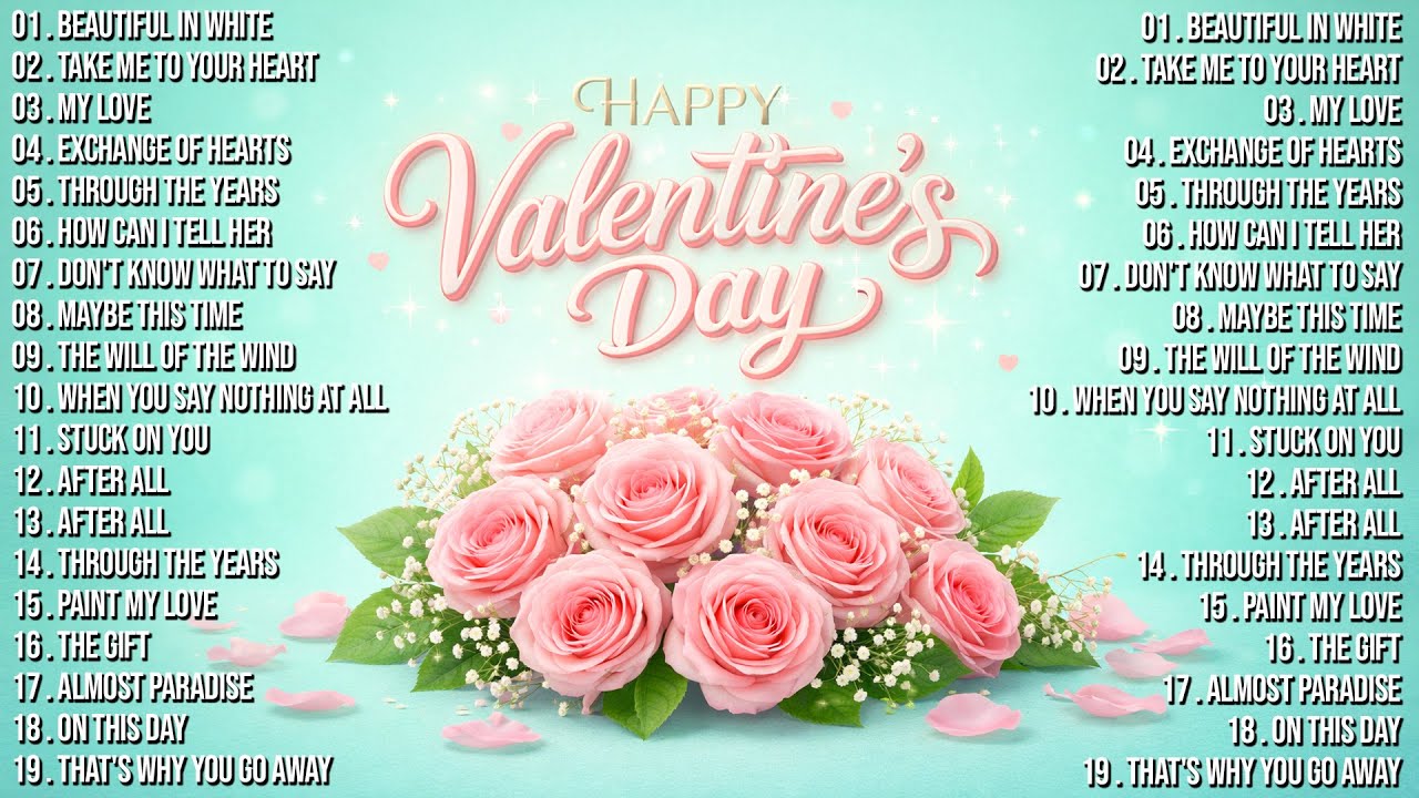 Most Requested Love Songs 2026 🌹 Nonstop Valentine’s Special: Timeless Soul & Soft Rock (4K)