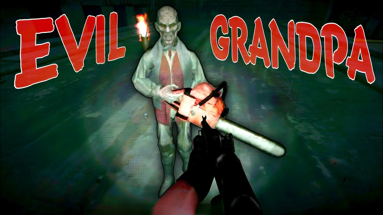 Evil Grandpa Chainsaw Killer - Full Gameplay (Android)