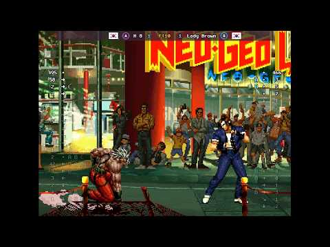 The King of Fighters '95 - 🇰🇷 H 8(A) vs 🇰🇷 Lady Brown(B) | Fightcade (2026-07-14 15:12 UTC)
