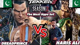 The Most Hype Set 🔥 Haris Ali (Eddy) vs DreadPrince (Feng) 🔥 Tekken 8 High Level Gameplay!!!