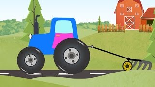 Coloring Book | Farm Vehicles | Colors For Kids
