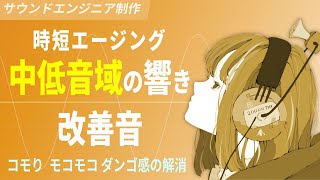 中低音域の響き改善音 - 音のコモり 分離感の悪さ 抜けの悪さ解消に