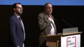 2017 PEN America Literary Awards: Jeremy Schaap Presents an Award to Joe Nocero and Ben Strauss