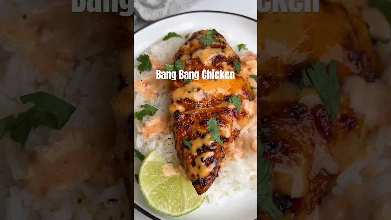 Air fryer bang bang chicken 