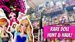 Exploring a GIANT Toy store DOLL HUNT & HAUL at Frank & Son Collectible Show Disney LE Monster High