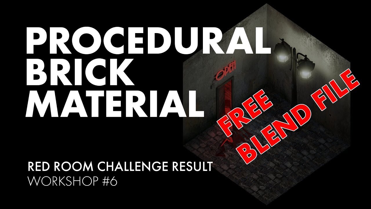Procedural Brick Material in Blender - YouTube