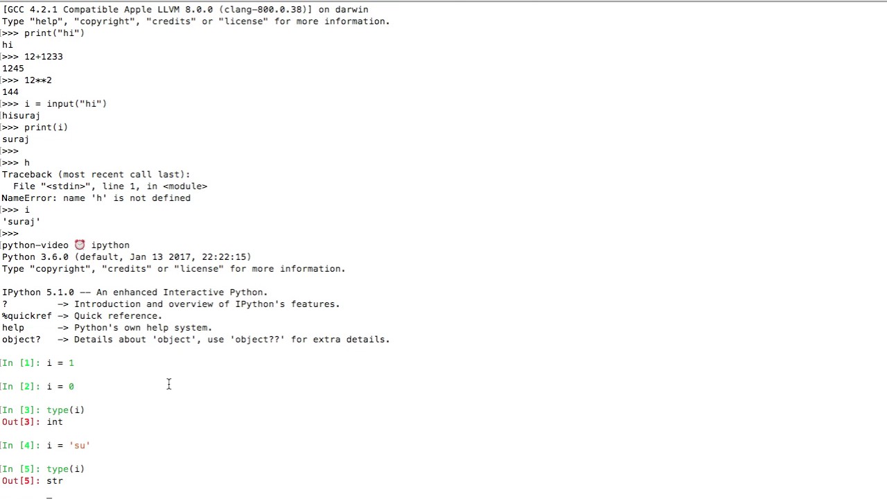 1.0 Introduction to Python - YouTube