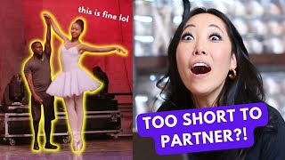 Comedians DISRESPECT Ballet! pointe shoe fitter reacts