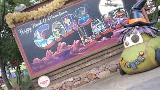 Disneyland: Cars Land at Halloween Time