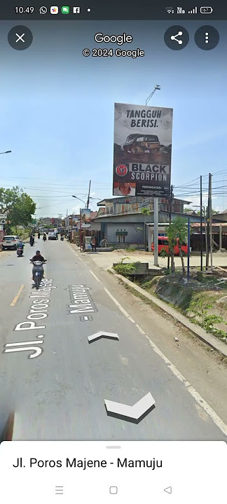 Billboard iklan rokok black scorpion