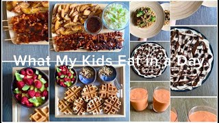 WHAT MY KIDS EAT IN A DAY  Day 21