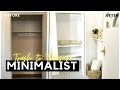 MINIMALIST Entry Closet Makeover + TRASH TO TREASURE Curbside find! Home Edit