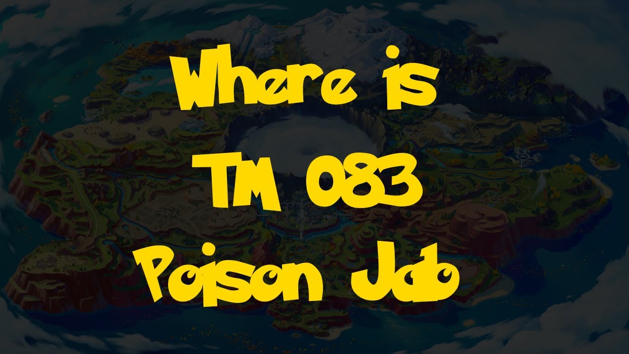 Where Is: TM 083 - Poison Jab (Pokemon Scarlet & Violet)