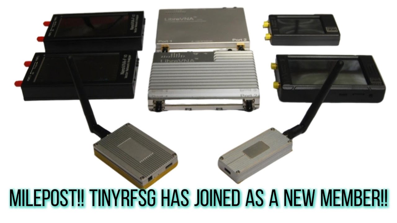 Debut!!  high precision and power, ultra portable programmable RF signal generator TinyRFSG