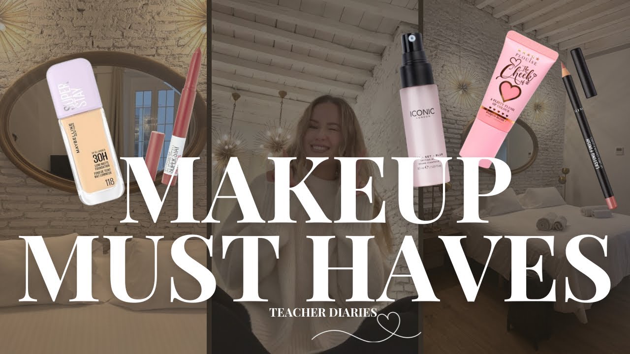 Teacher Diaries (cheap makeup must haves) ✨💄🍎