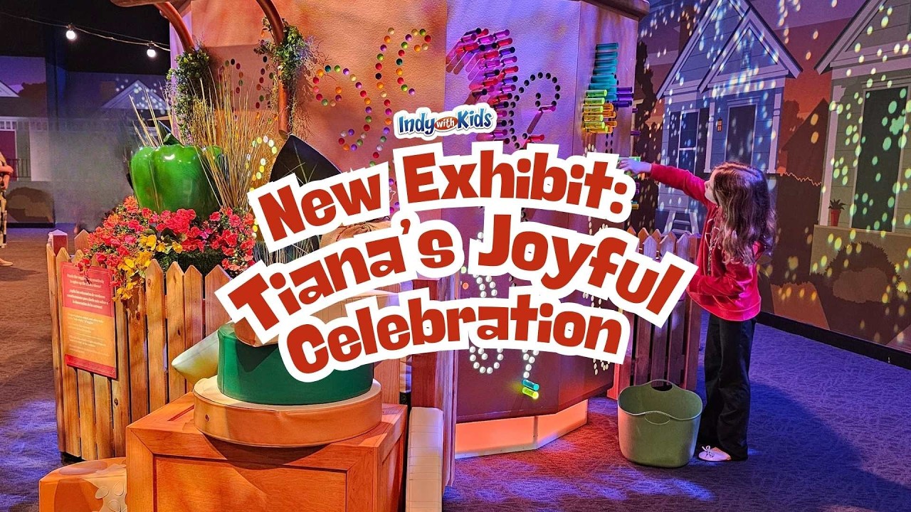 Disney Fans Will Love This NEW Tiana Exhibit in Indianapolis