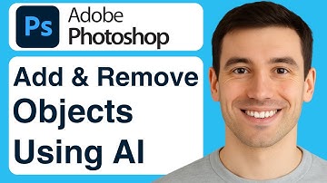 How To Add and Remove Objects using Generative Fill In Photoshop - 2025 (Tutorial)