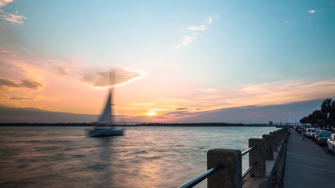 The Battery at Sunset - YouTube