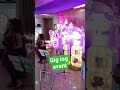 gig log event set up Lights and sounds