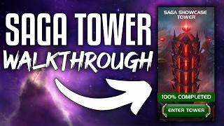 NEW SAGA SHOWCASE TOWER Walkthrough - All 12 Fights