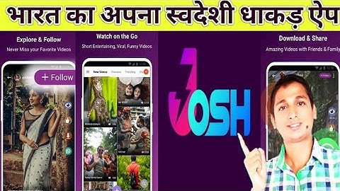 How to use Josh App full review in hindi//भारत का अपना स्वदेशी धाकड़ ऐप जोश अब आ गया/ Jeet Tech Tube
