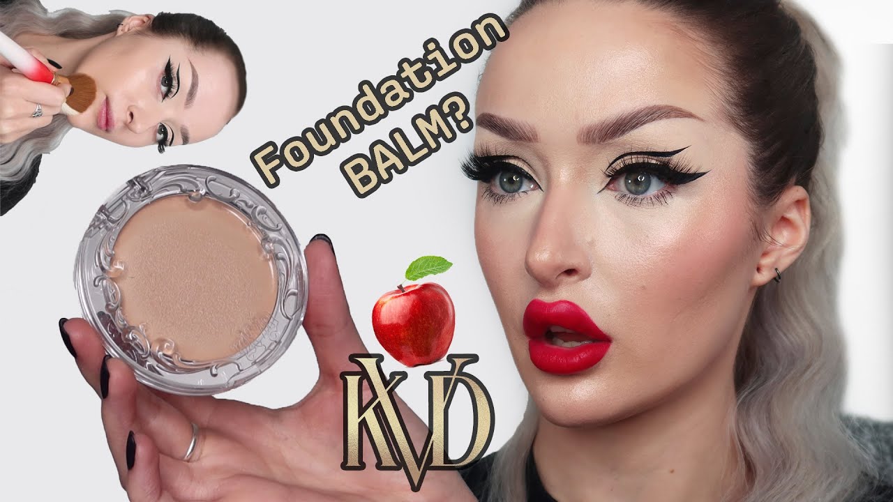 Best foundation I've tried in a while? KVD Beauty Good Apple Foundation