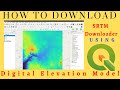 Gambar cover Download DEM with QGIS | Download DEM in QGIS for a Specified Location with SRTM Downloader Plugin