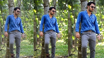 Photoshop Tutorial - How To Add Perfect Blur in Outdoor Portrait Photo