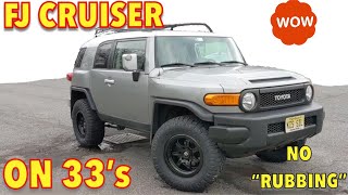 33'S On Toyota FJ Cruiser