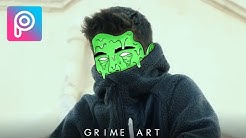 PicsArt Tutorial | Edit Grime Art Effect | Deny King - Durasi: 10.43. 