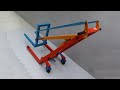 Make A  Handle Forklift At Home | Easy To Make And Very Useful For Workshop