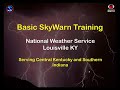 NWS Louisville - Online Skywarn - Module 3 (Storm Spotting)