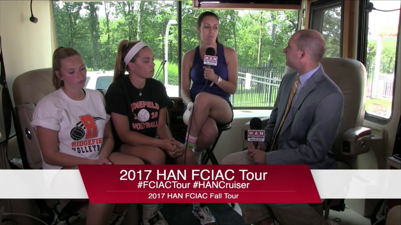 HAN FCIAC Fall Tour 2017: Ridgefield girls volleyball - YouTube
