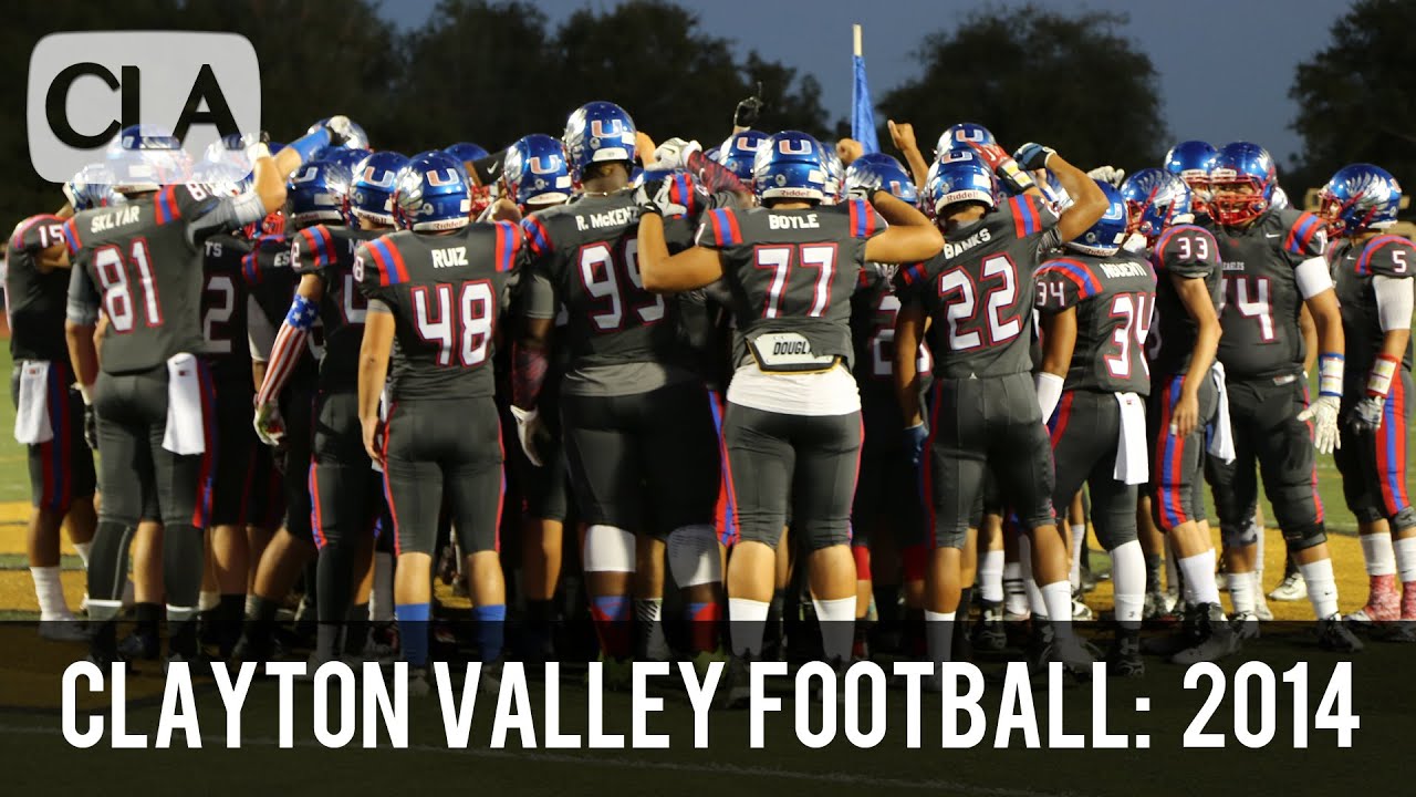 Clayton Valley HS Football (2014) DOPE INTRO!!! CollegeLevelAthletes