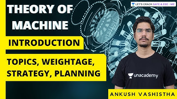 L1 | Introduction to Theory of Machines | Topics, Weightage, Strategy, Planning | GATE & ESE Exams