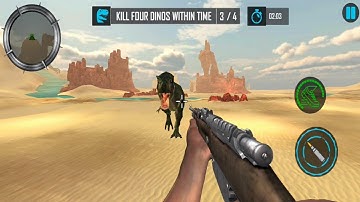 Real Dino Hunter Fps Shooter Android ios Gameplay - Dinosaur game - iGames0803 part 6
