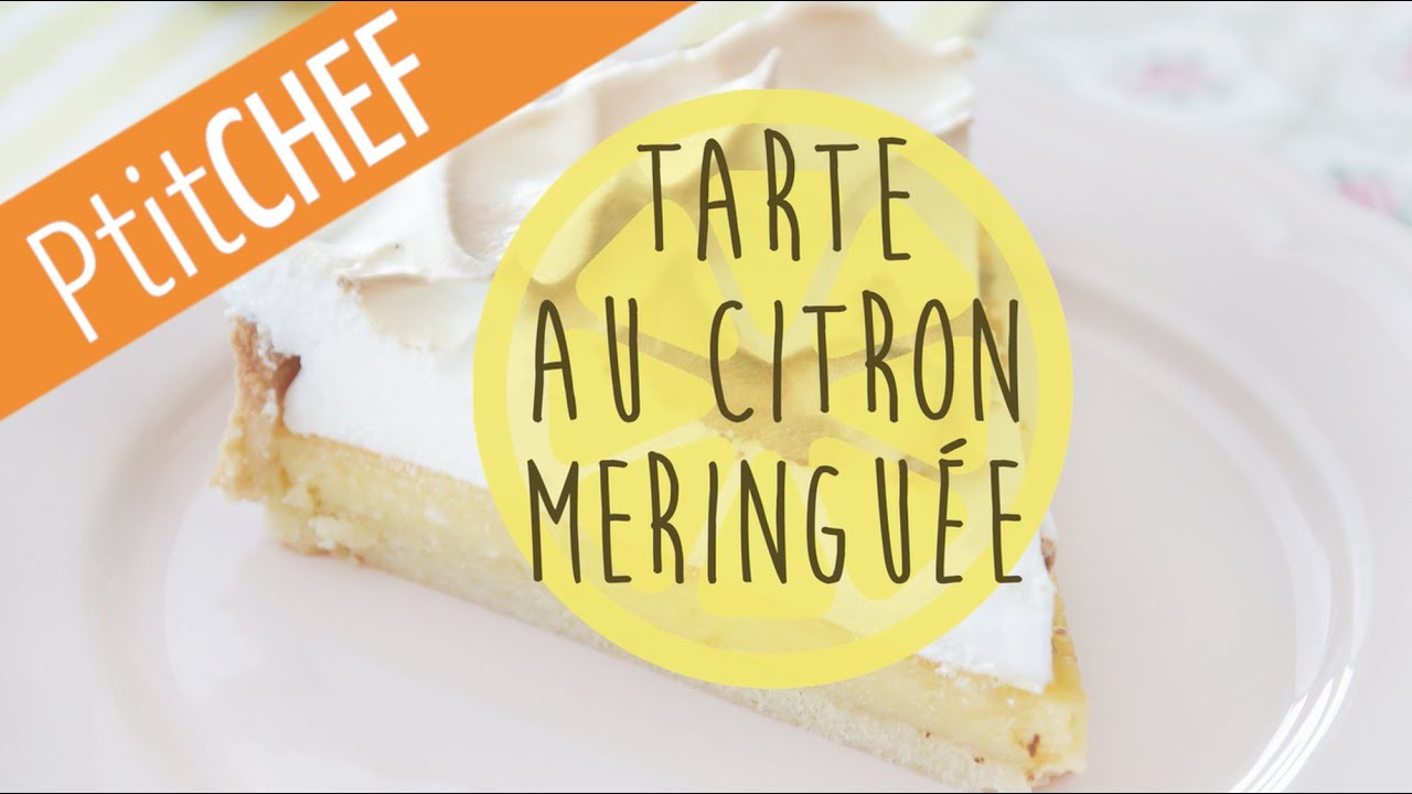 Recette Tarte Au Citron Meringuée Ptitchefcom Pas à Pas