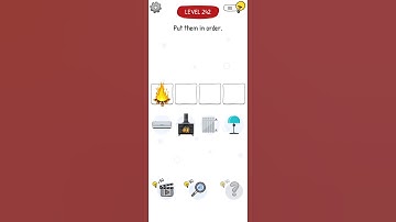 Who is Level 242 Put them in order - Gameplay Solution Walkthrough